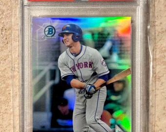 2017 Bowman Draft Pete Alonso Chrome Refractor #BDC83 PSA 10 Gem