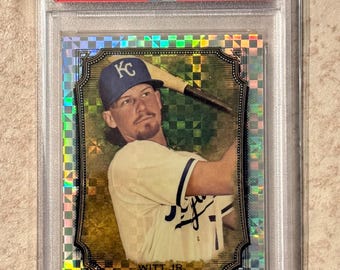 2024 Topps Allen & Ginter Chrome X-Fractor Bobby Witt Jr #100 PSA 9 Mint