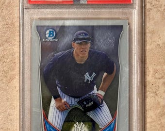 2014 Bowman Chrome Draft Picks Aaron Judge #CTP39 RC Baseball Card PSA 9 Mint Rookie Card RC