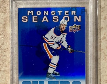 Temporada de monstruos de UPPER DECK 2023 n.° MS36 Connor McDavid PSA 10 Gem Mint
