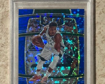 Giannis Antetokounmpo 2023 Select Blue Disco Prizm #d/25 PSA 10 Gem Mint Milwaukee Bucks
