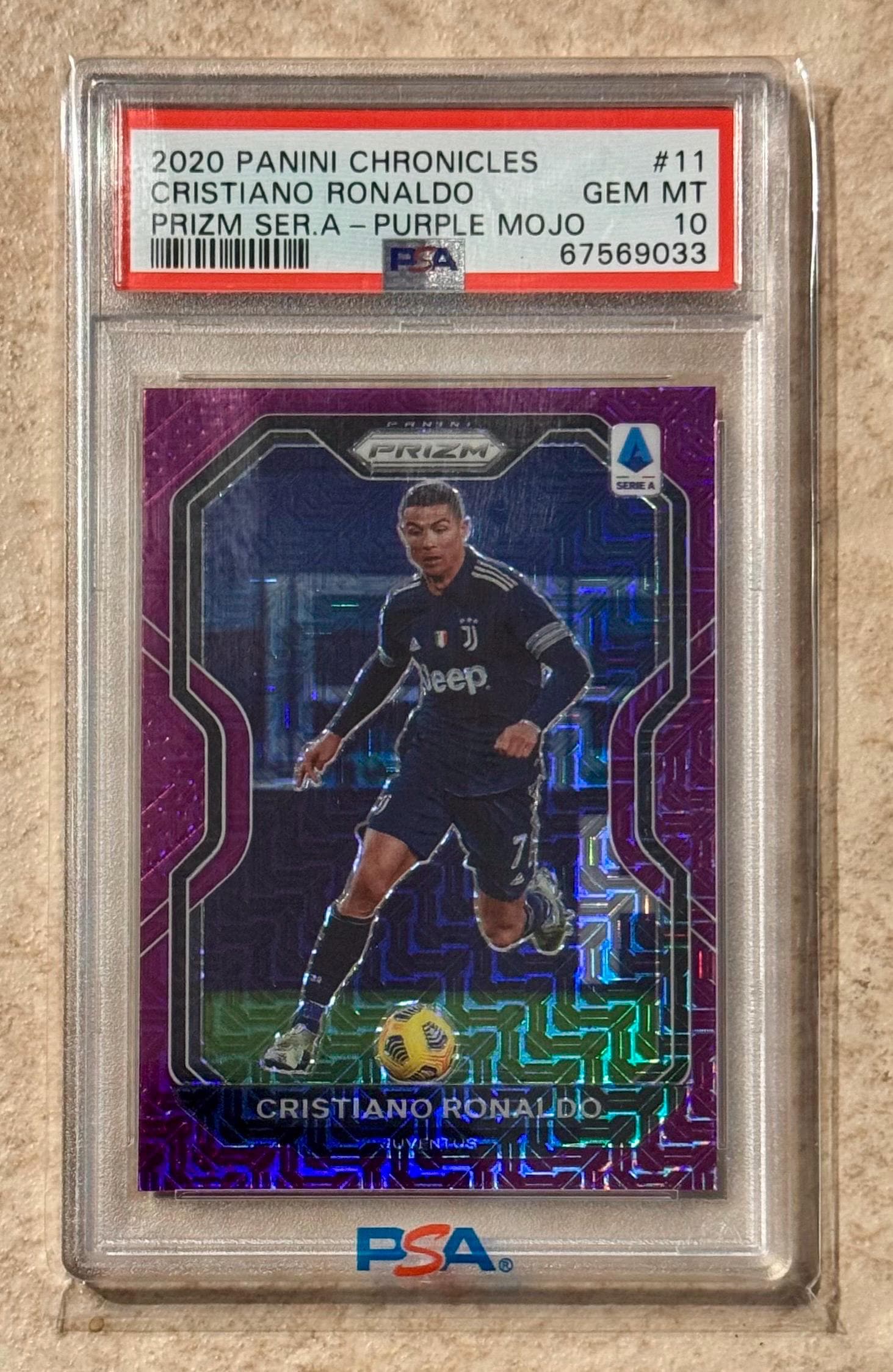 Psa 10 Cristiano Ronaldo Card - Etsy