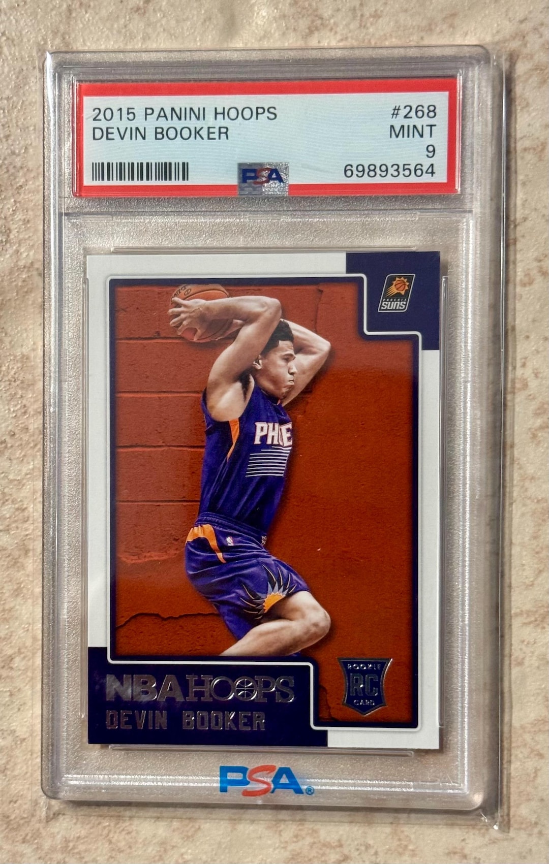 INSERT SLAM 213 Booker Devin hoops panini auto RC Booker Devin その他 2021-22 Basketball Hoops NBA Panini その他