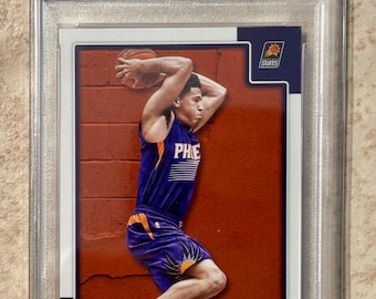 2015-16 Panini Hoops #268 Devin Booker Phoenix Suns RC PSA 9 Mint