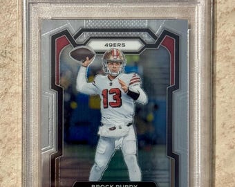 2023 Panini Prizm Rookies Brock Purdy #266 PSA 9 Mint