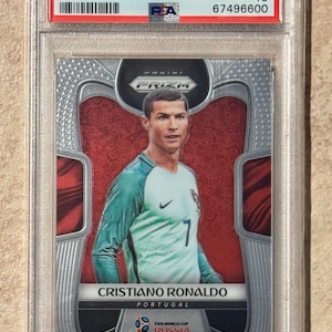 Psa 10 Cristiano Ronaldo Card - Etsy