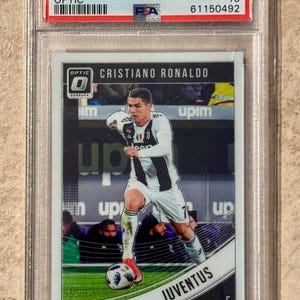 Psa 10 Cristiano Ronaldo Card - Etsy
