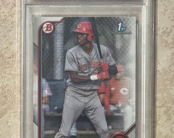 エリー・デ・ラ・クルス 2022 ボウマン・ペーパー・プロスペクト RC ルーキーカード #BP50 PSA 10 ジェム ミント