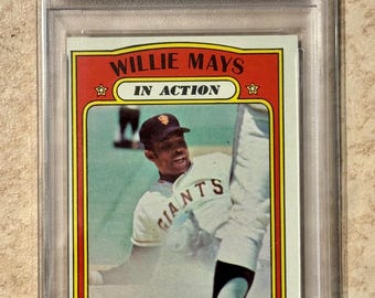 1972 Topps #50 Willie Mays PSA 5 San Francisco Giants