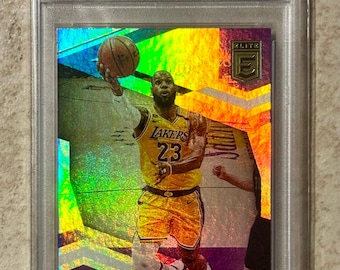 2019 Donruss Elite Lebron James #87 PSA 9 Mint