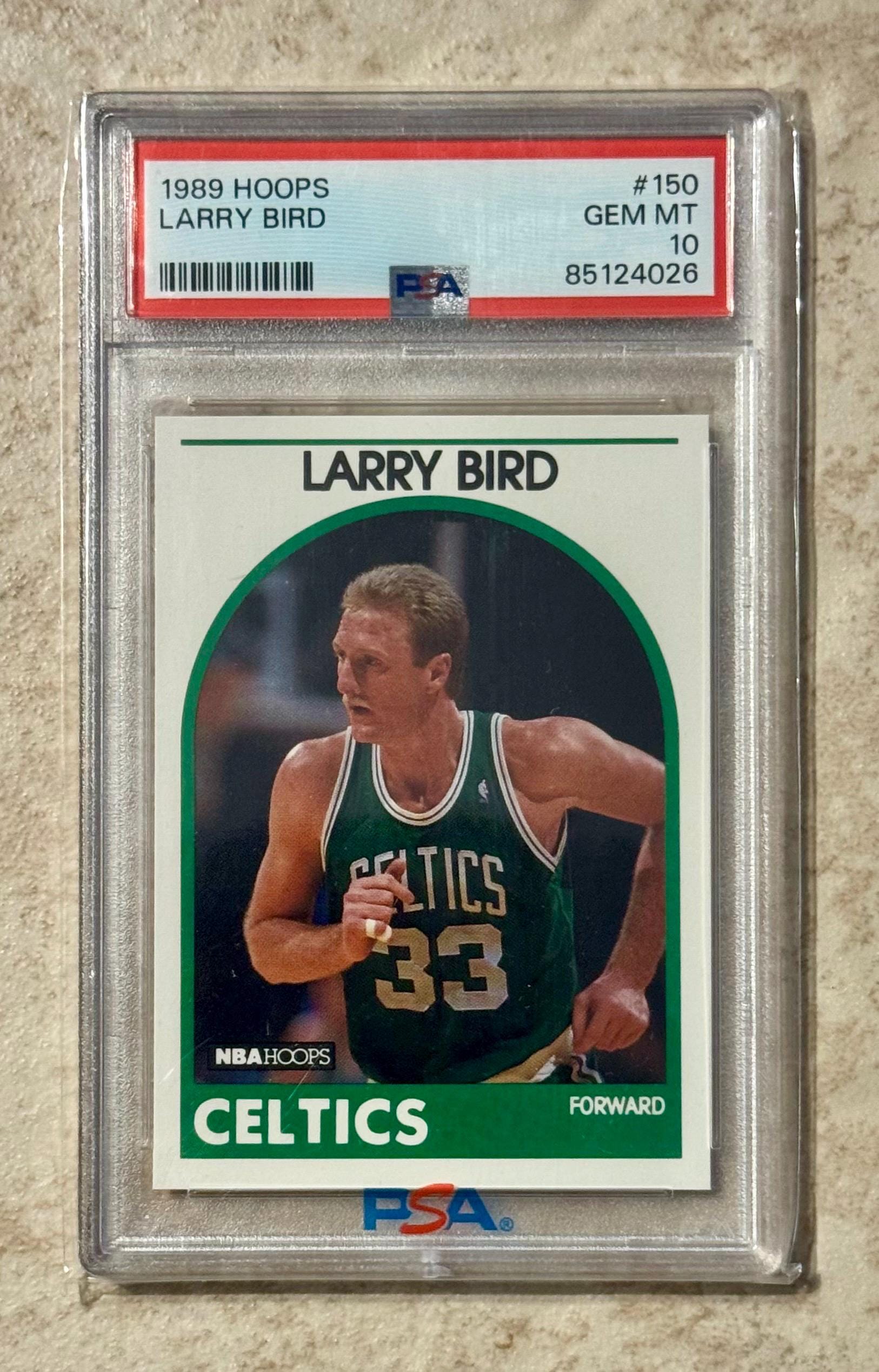 1989 Hoops Larry Bird #150 Boston Celtics PSA 10 Gem Mint - Etsy