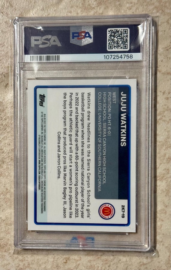 2023 TOPPS Chrome 2007 Mcdonald's All-american #2K7-19 Juju