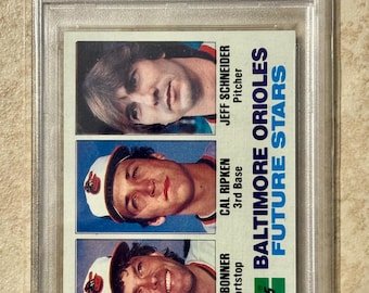 1982 Topps Orioles Future Stars #21 PSA 9 - Cal Ripken Jr Rookie