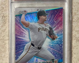 Actualización de la colección Topps Stars Of MLB Chrome 2024 #CSMLB64 Paul Skenes Rookie RC PSA 9 Mint Pittsburgh Pirates