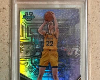 2022 Bowman University Best Caitlin Clark Refractor #50 PSA 10 Gem Mint