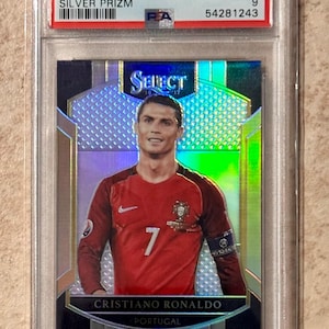Psa 9 Cristiano Ronaldo Card - Etsy