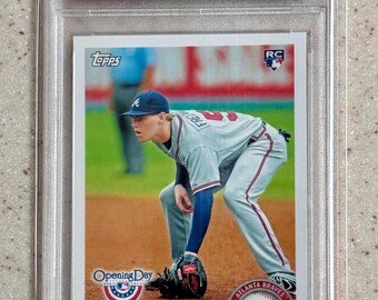 2011 Topps - Freddie Freeman #70 Opening Day PSA 9 Mint Rookie Card RC