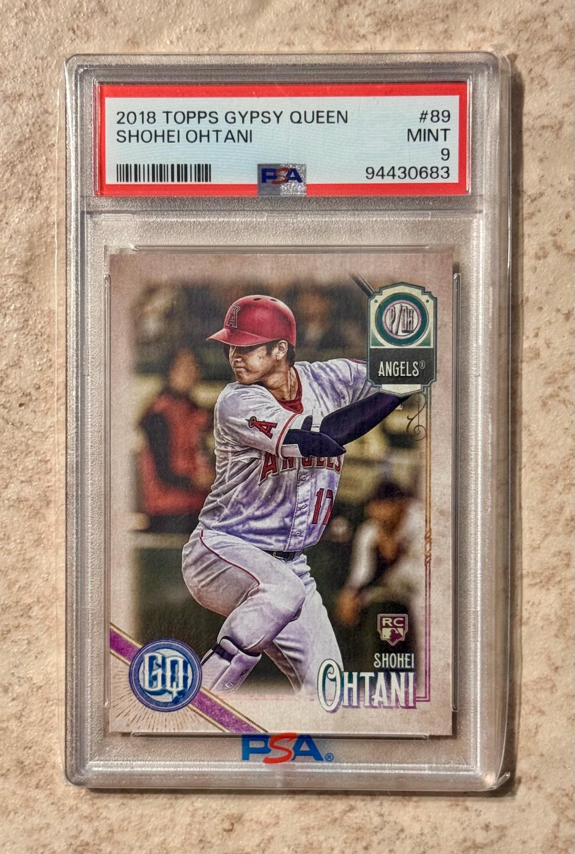 2018 TOPPS Shohei Ohtani Gypsy Queen RC Rookie Card #89 PSA 9 Mint