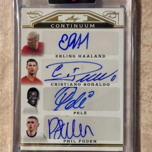 Signed haaland card - Etsy 日本