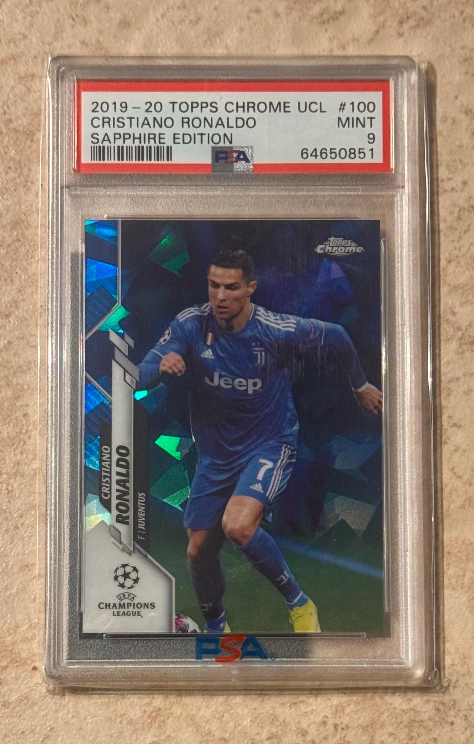 Topps Ronaldo Card - Etsy