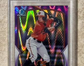 Jackson Holliday 2023 Bowman Chrome #BCP-20 Raywave Refractor PSA 10 Gem Mint