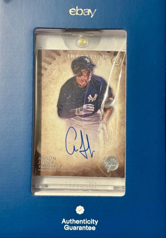 Aaron Judge auto 2015 直筆サイン Inception 2015 Bowman Inception - Aaron Judge #BIA-AJU for sale | eBay