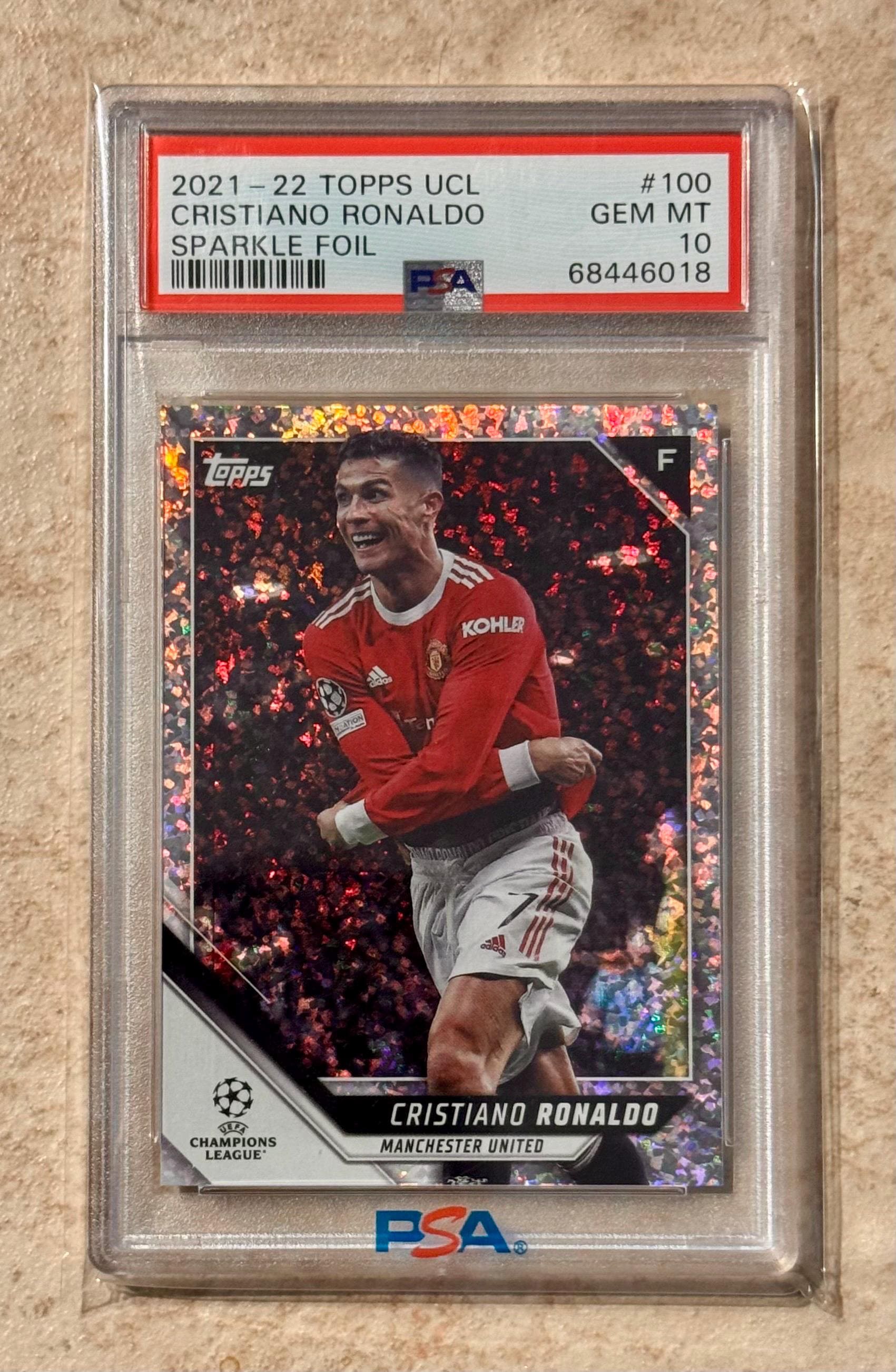 Psa 10 Cristiano Ronaldo Card - Etsy