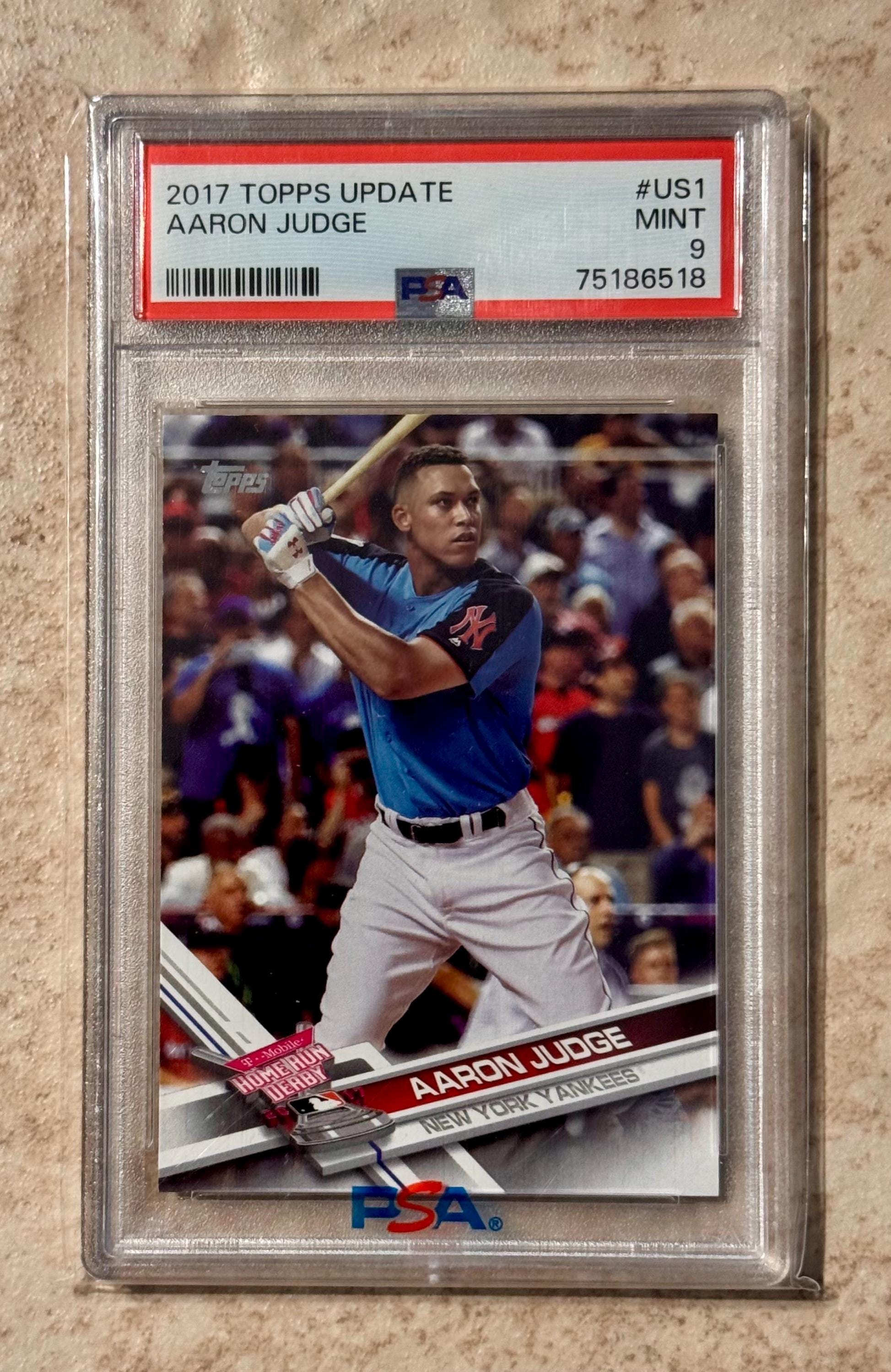 2017 TOPPS Update Aaron Judge #US1 Rookie RC PSA 9 Mint Rookie 