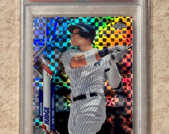 Aaron Judge 2020 Topps Chrome X-FRACTOR #50 PSA 10 Gem Mint
