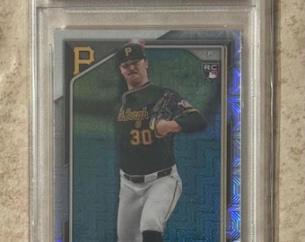 Refractor Bowman Chrome Megabox 2024 Paul Skenes #31 PSA 9 Mint RC Rookie