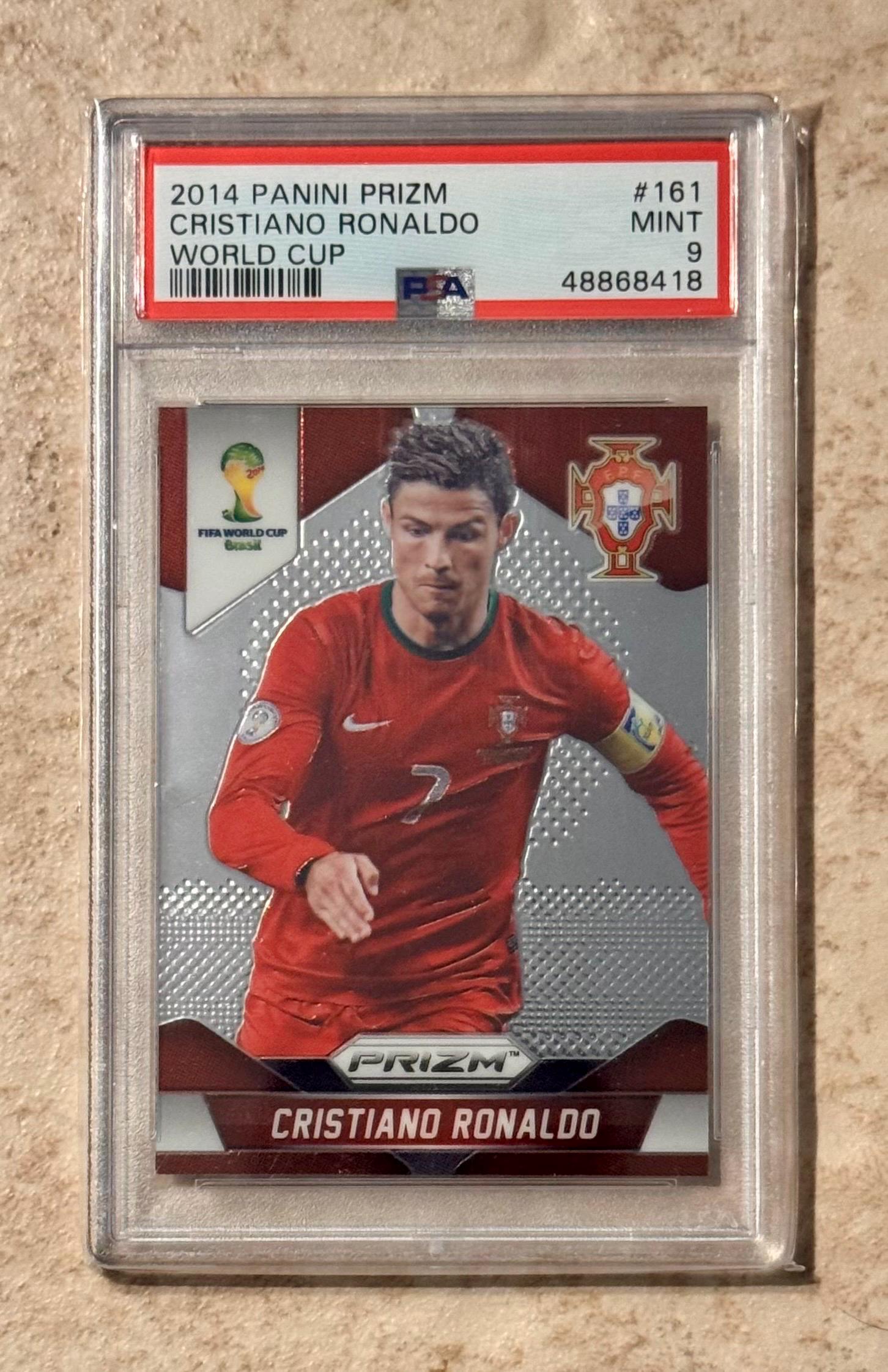 Psa 9 Cristiano Ronaldo Card - Etsy