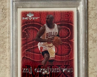 1999 Upper Deck Michael Jordan #208 MVP Chicago Bulls HOF PSA 8.5