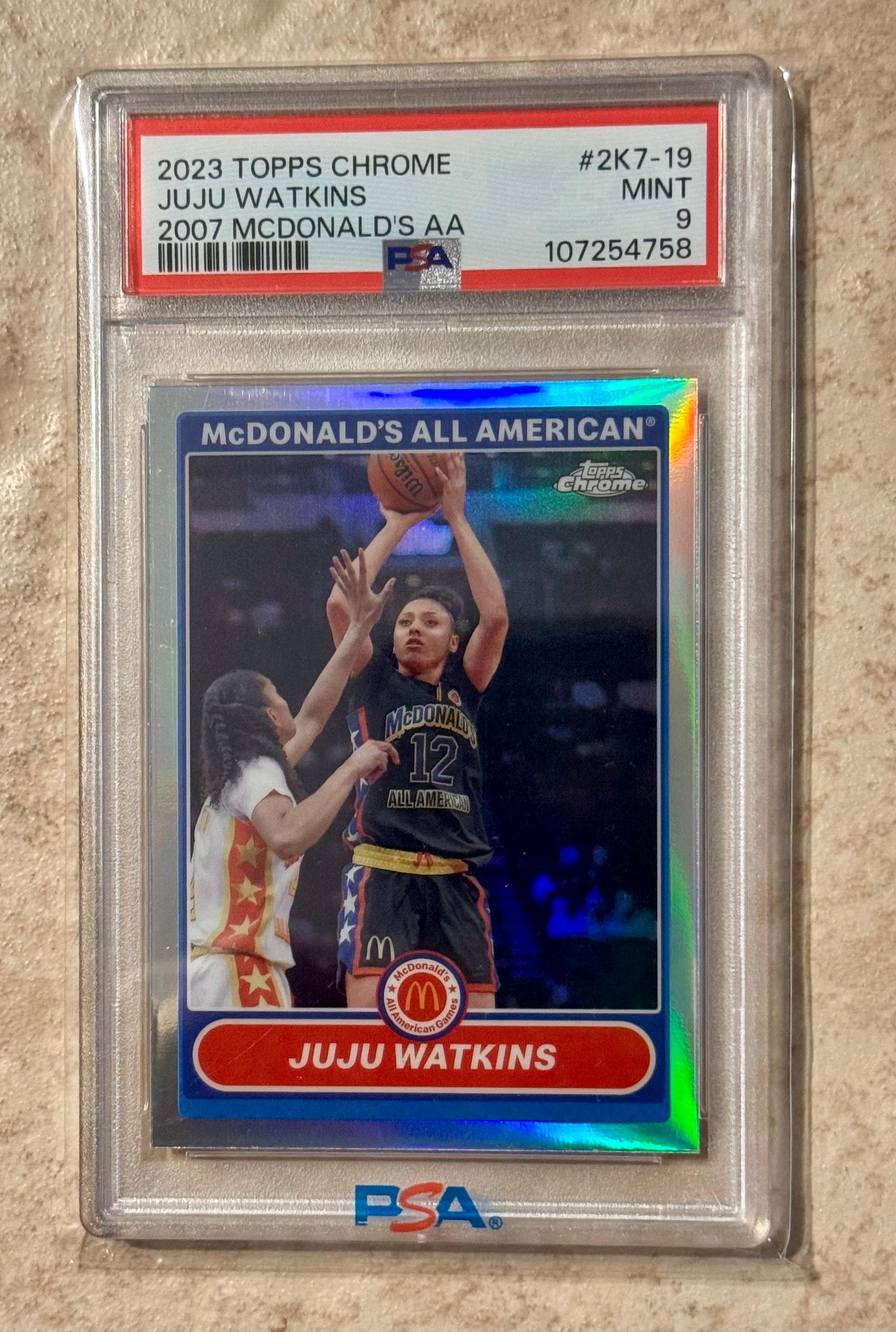 2023 TOPPS Chrome 2007 Mcdonald's All-american #2K7-19 Juju