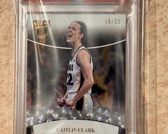 2024 Bowman U Now Campaign Caitlin Clark RC Rookie Black Ice #d/22 PSA 10 Gem Mint SSP
