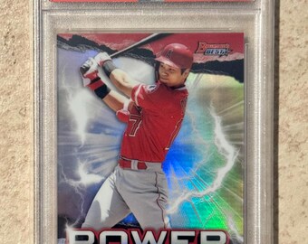 2020 Bowman’s Best Shohei Ohtani Power Producers Refraktor Los Angeles Dodgers / Angels PSA 10 Gem Mint