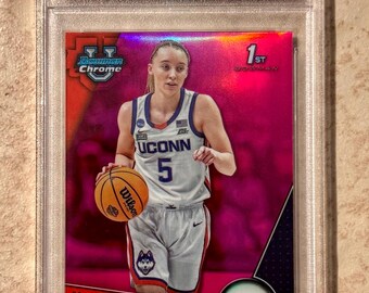 2023 Bowman Chrome Paige Bueckers Pink 1st Rookie #90 PSA 10 Gem Mint Rookie RC
