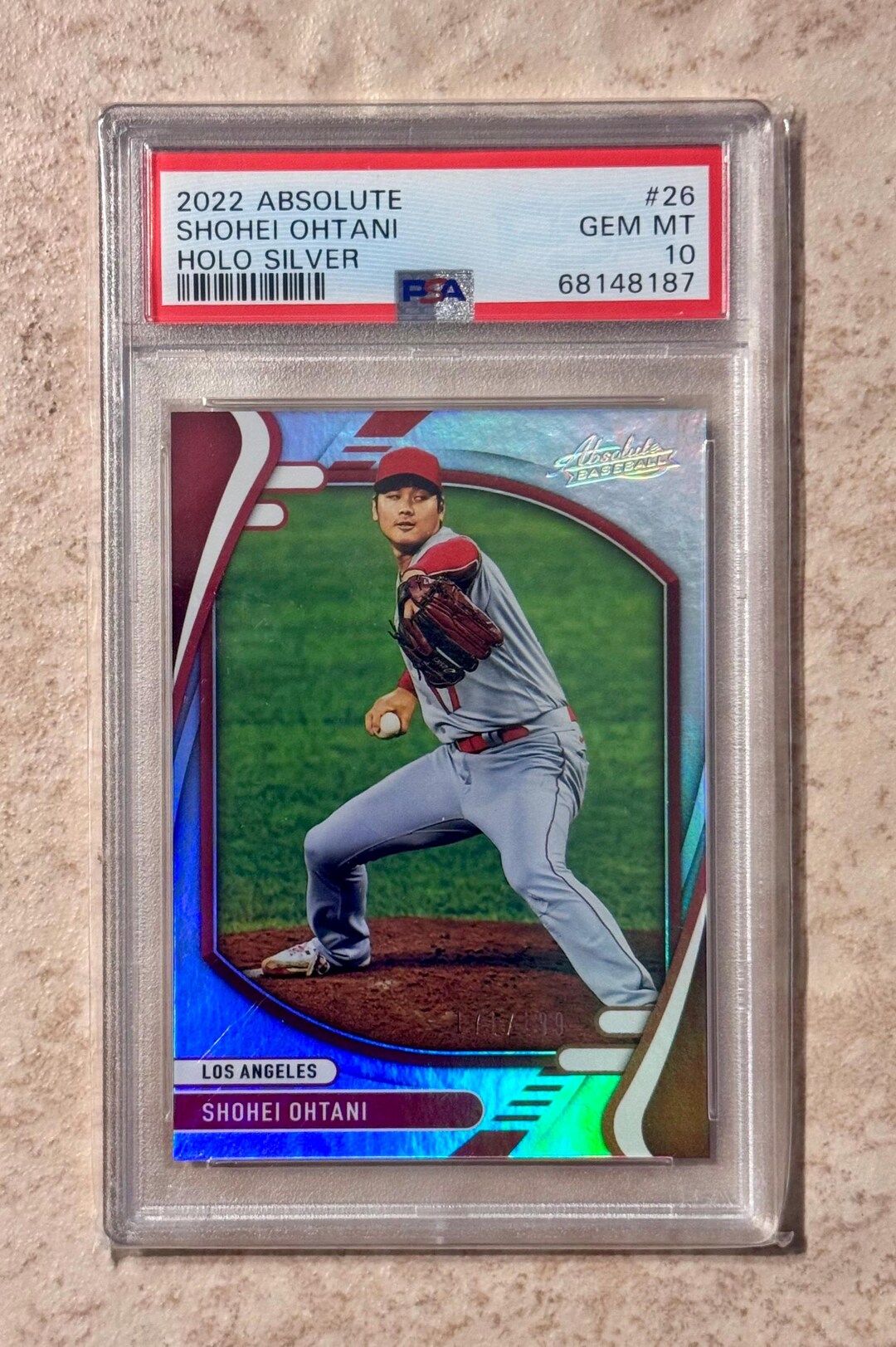 2022 Absolute Baseball - Shohei Ohtani #26 Holo Silver #d/199