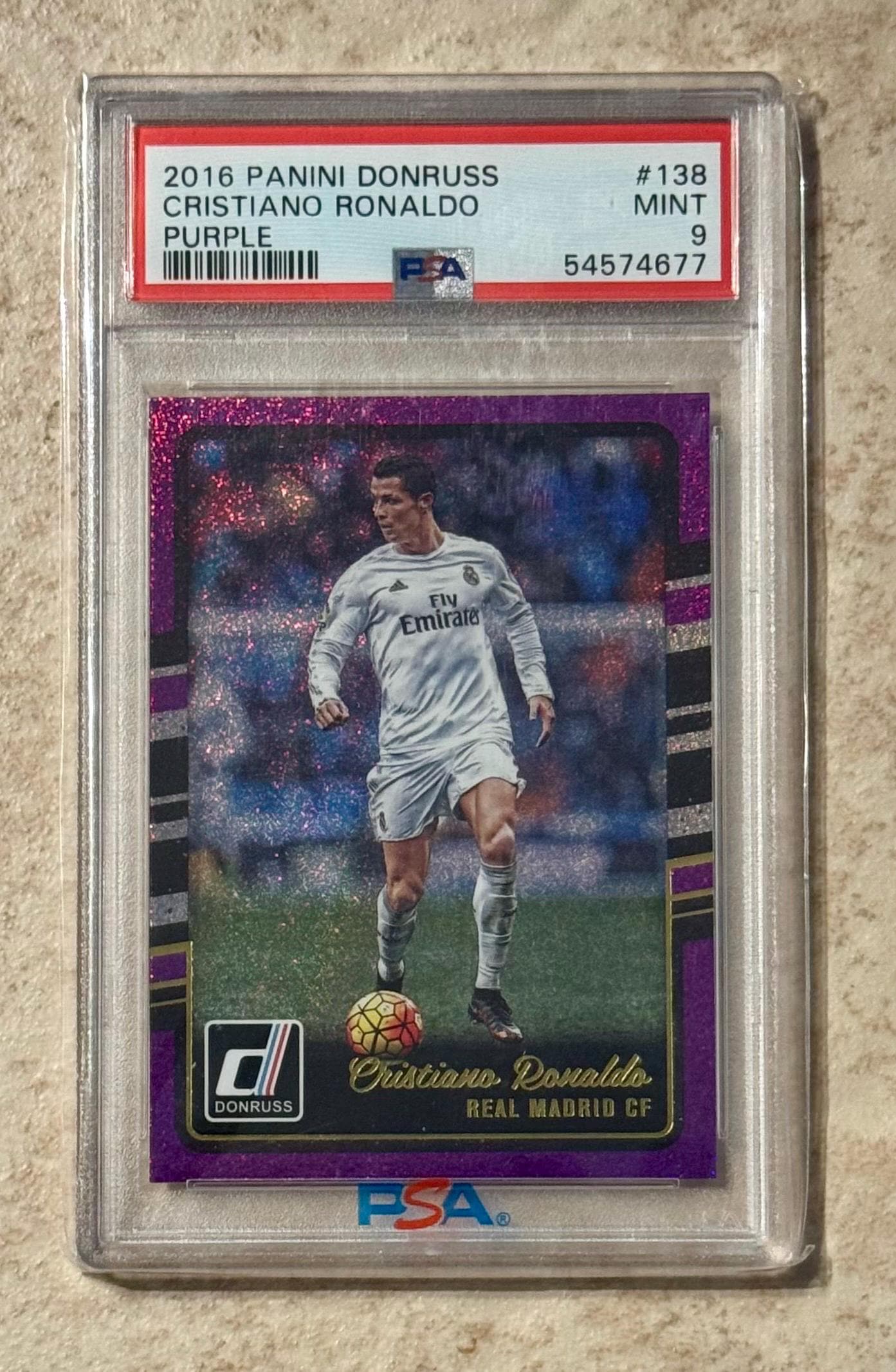 Psa 9 Cristiano Ronaldo Card - Etsy