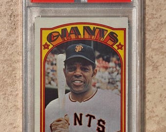 1972 Topps #49 Willie Mays PSA 5 San Francisco Giants