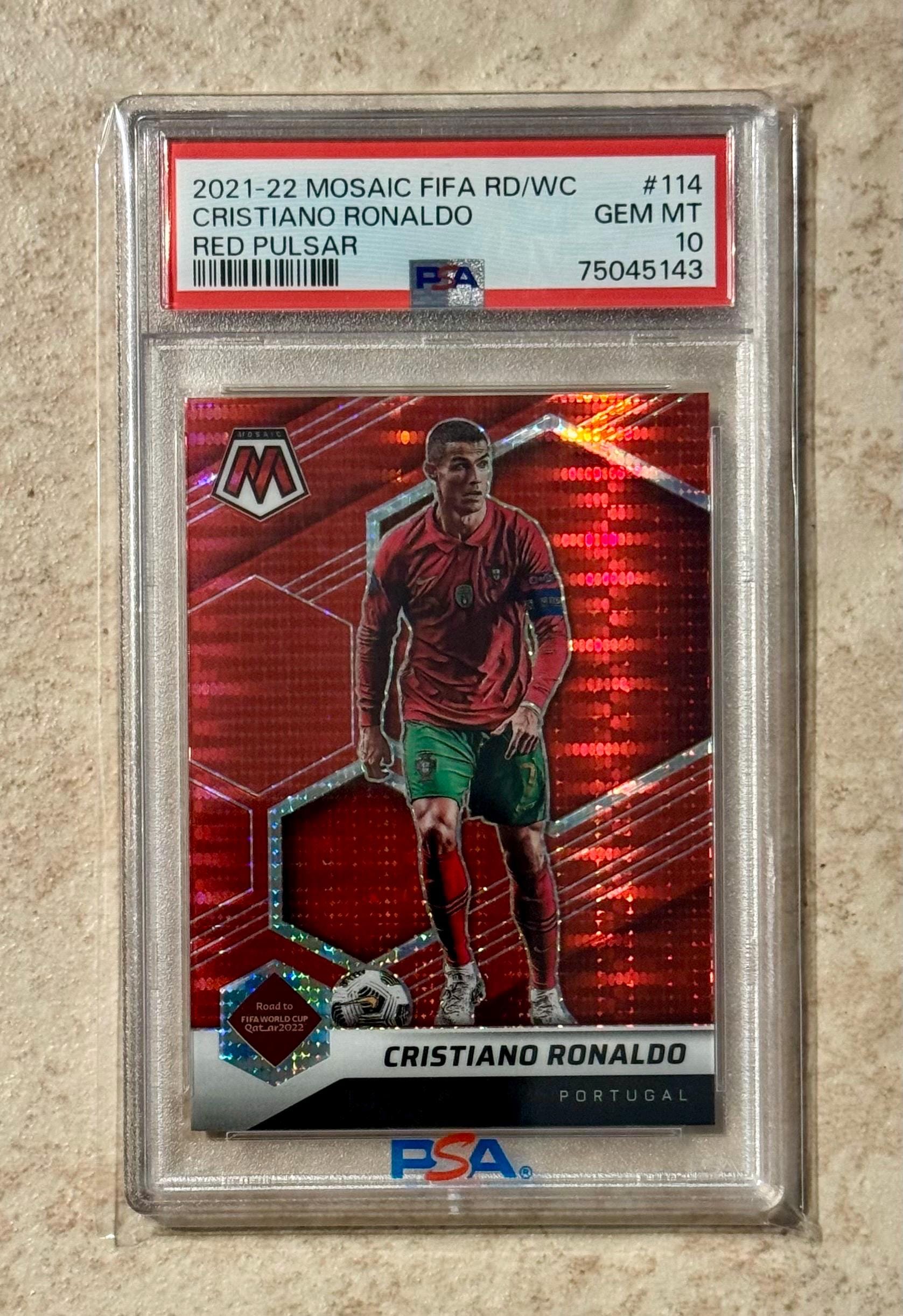 Psa 10 Cristiano Ronaldo Card - Etsy