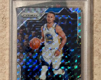 Stephen Curry 2016 Panini Prizm #81 Mosaico Prata PSA 10 Gem Mint