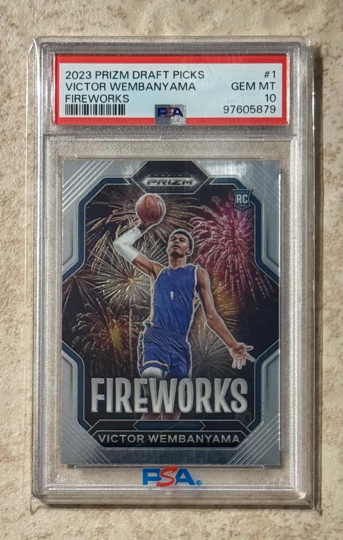 Wembanyama Rookie Card Psa 10 - Etsy