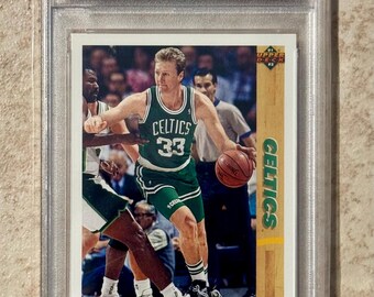 1991 Upper Deck Larry Bird #344 Boston Celtics PSA 10 Gem Mint - Etsy