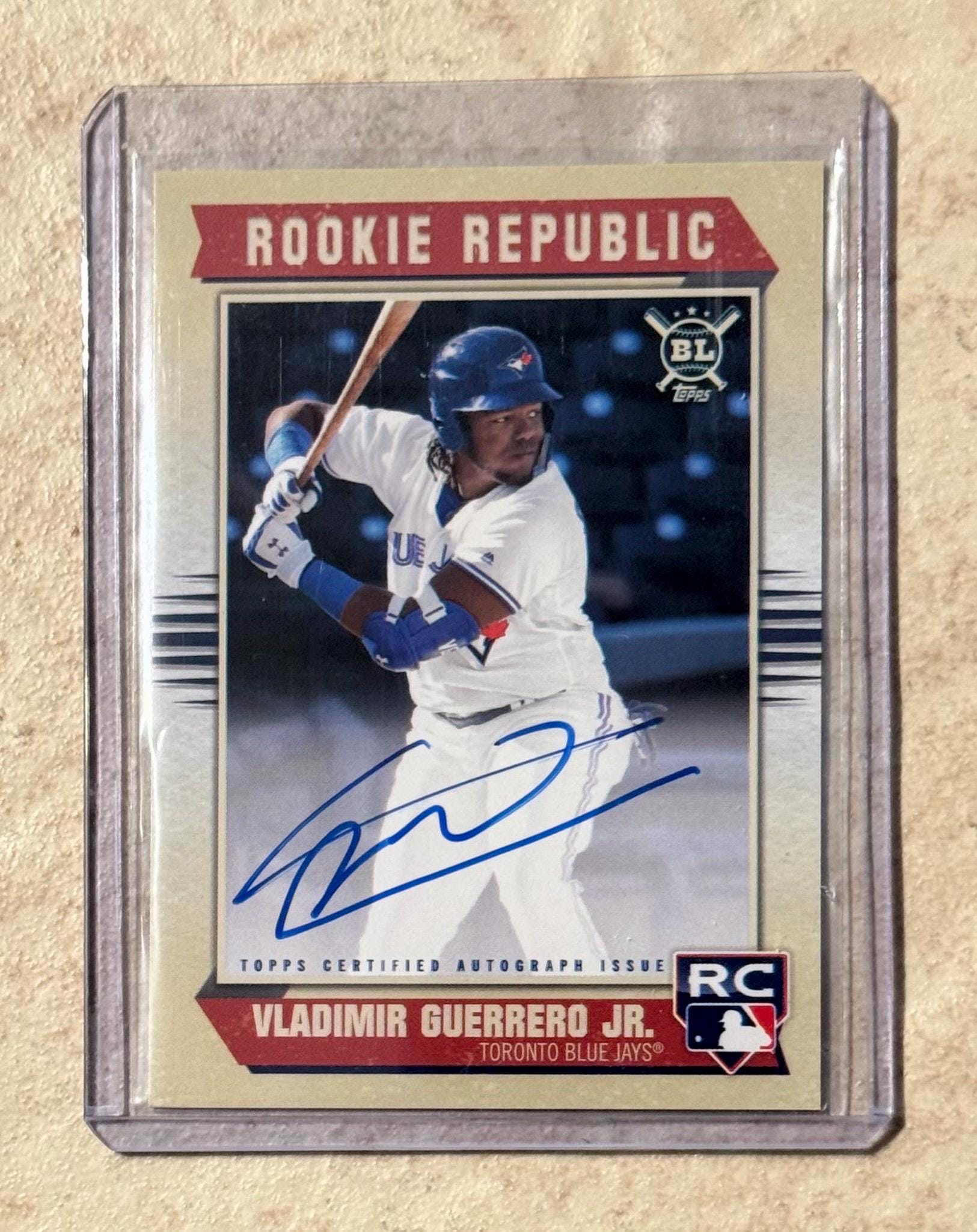 Vladimir Guerrero Jr Cards - Etsy