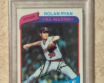 1980 Topps #580 Nolan Ryan PSA 5