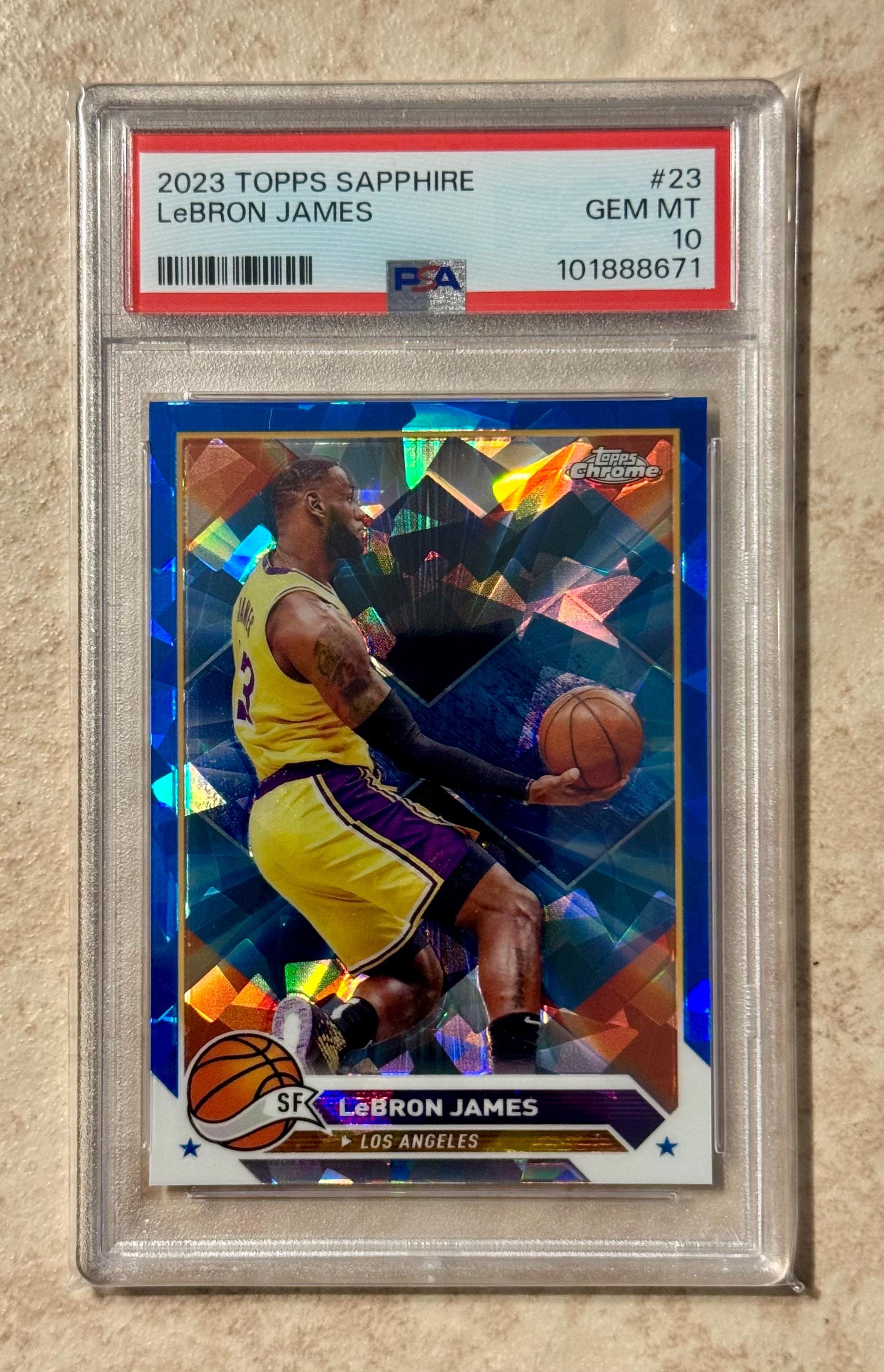 Lebron James Psa 10 Card - Etsy
