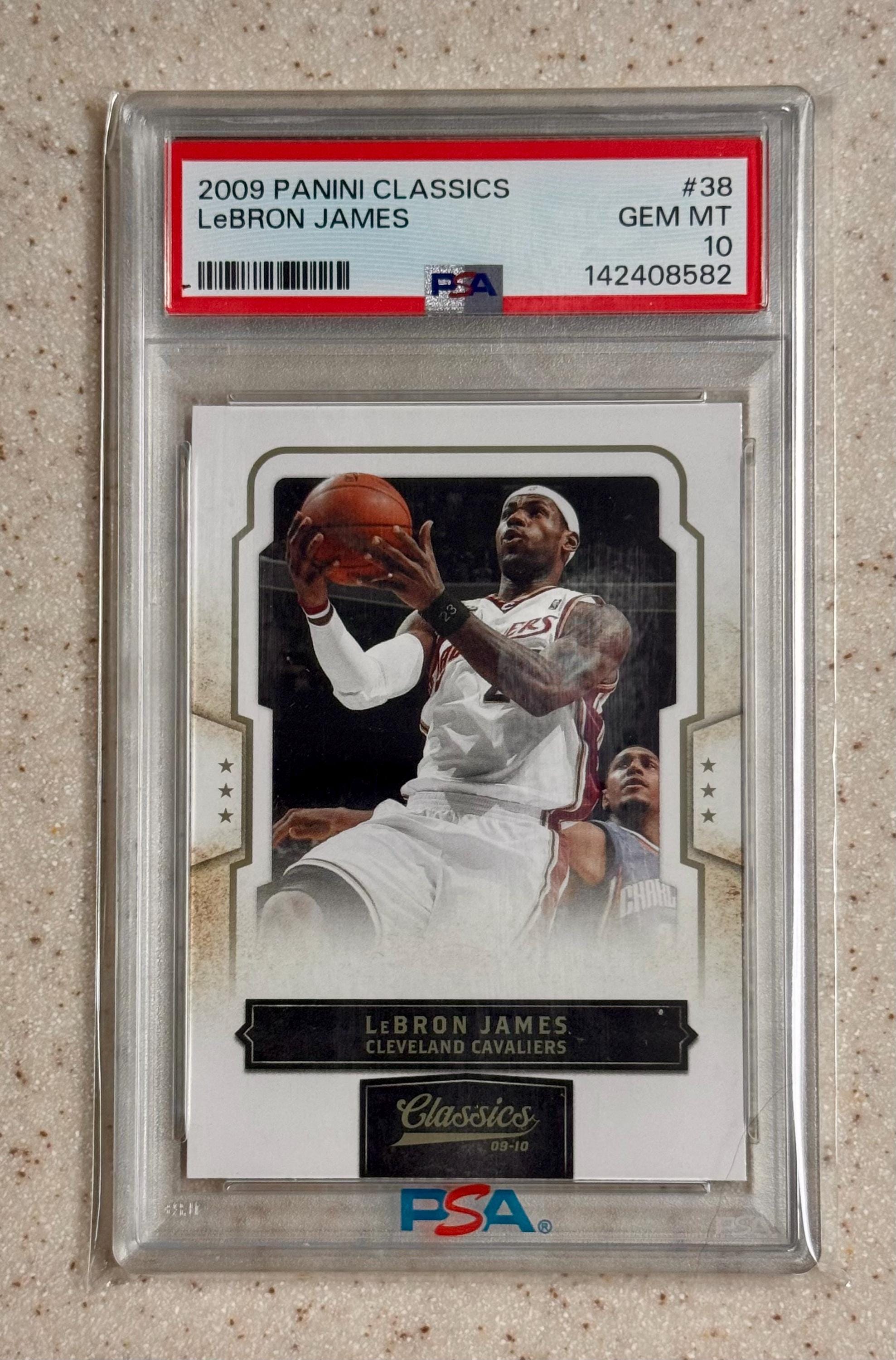 2009 Panini Classics #38 Lebron James PSA 10 Gem Mint Los Angeles 