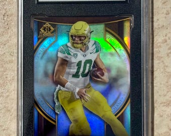2022 Bowman U Chrome Bowman Invicta Bo Nix #BI-19 SGC 9 Mint