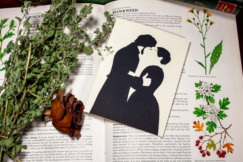 Jane Eyre valentine anniversary card image 3