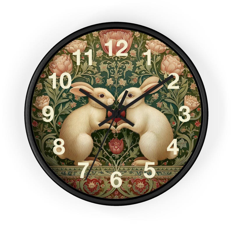 Bunny Clock - Etsy